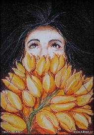 Ewa Zachatová - Tulipány