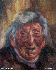 Karolína Borecká - Old woman from Velvary