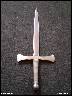 KOVAN� ME� VYROBEN� PODLE P�EDLOHY ME�E Z 15 STOLET�-D�LKA 57CM