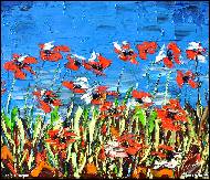 Daniel Urbaník - A meadow full of poppies 2