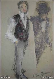 Adam Pitra - kost�mn� n�vrh