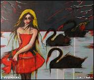 Lenka Hamersk� - D�vka s labut�mi