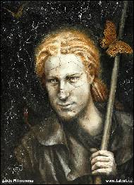 Lucie Filimonova - boy with butterflies