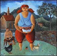 Jan Kres - A Cat or a Hen-