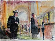 Olga Klimenkova - Railway station
