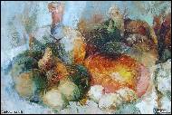 Andreas Manajlo - Still life with gourd