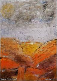 Ivana Pelouchová -  Orange landscape