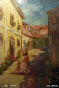 Karolína Borecká - Street in Velvary