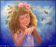 Karolína Borecká - Lucy with butterflies