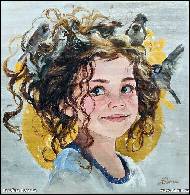 Karolína Borecká - Dívka s vrabčím hnízdem