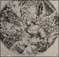 Karolína Borecká - Saně - centropen na papíře