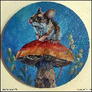 Karolína Borecká - Myška hopsalka - darováno na charitu