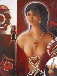 Srdcová dáma (z pokerového kvarteta)