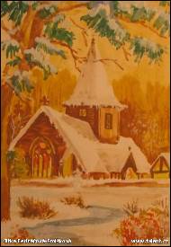 Jitka Bednářová-Smíšková - Vánoční kostel
