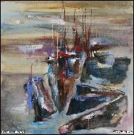 David Rambousek - Krajina pobřeží - naplaveniny