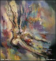 David Rambousek - Krajina pobřeží -  torzo