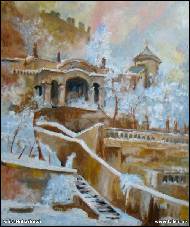 Soňa Hubáčková - Stará Fürstenberská zahrada v Praze