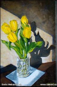 Soňa Hubáčková - Kytice tulipánů