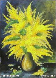 Soňa Hubáčková - Mimoza ve váze