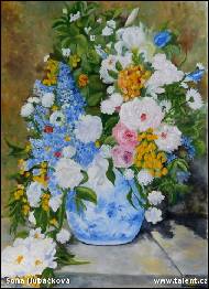 Soňa Hubáčková - Jarní kytice