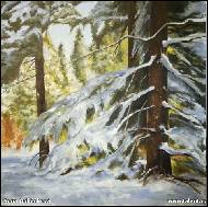 Soňa Hubáčková - Zima v lese