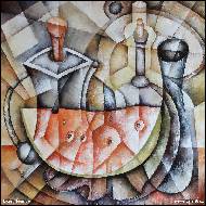 Evžen Ivanov - Zátiší s melounem