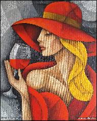 Evžen Ivanov - Die Dame in Rot