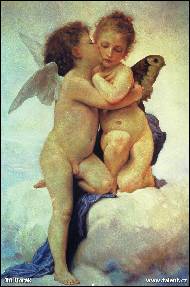 Jiří Horák - ANDÍLCI. Motiv podle W. Bouguereau.