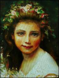 Jiří Horák - DETAIL 1 DÍVKA S KOPRETINAMI.