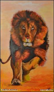 Kristýna Jarošová - Běžící lev