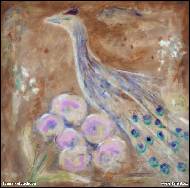 Ivana Pelouchová - Páv v zahradě