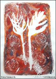 Ivana Pelouchová - Grafika - monotyp