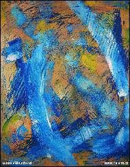 Ivana Pelouchová - Modrá kompozice