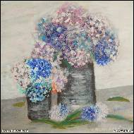 Ivana Pelouchová - Zátiší s Hortensiemi