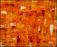 Ivana Pelouchová - Oranžová abstrakce