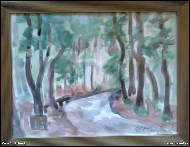 Věra Orzághová - Milíčovský les 1- PRODÁNO