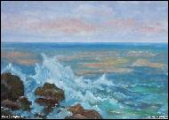 Věra Orzághová - Mořské útesy- PRODÁNO