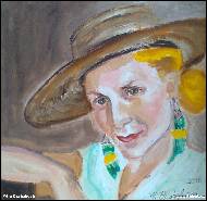 Věra Orzághová - Iza v klobouku