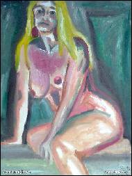 Věra Orzághová - S červenou náušnicí