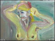 Věra Orzághová - S kytkou ve vlasech