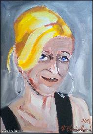 Věra Orzághová - Autoportrét- Z divadla