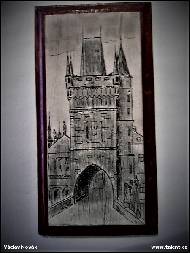 Václav Novák - Karlův most, Mostecká věž Praha