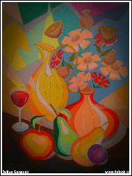 Julius Gonscak - Zatisie s ovocim