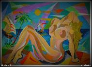 Julius Gonscak - Na pláži