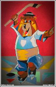 Julius Gonscak - Hokejový maskot