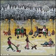 Simona Kollertová - Kluziště u lesa